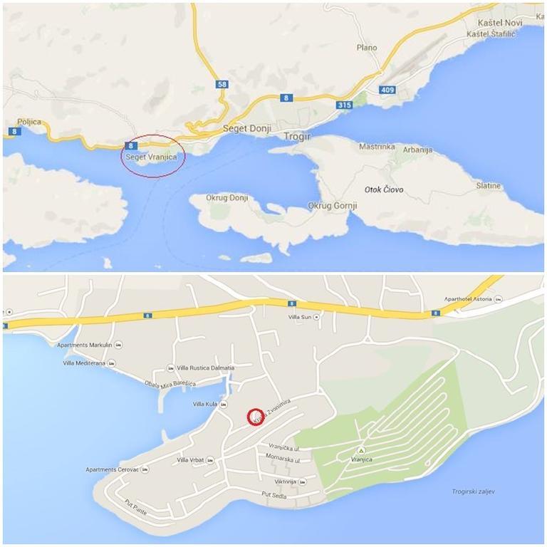 Apartments Nino Seget Vranjica Εξωτερικό φωτογραφία